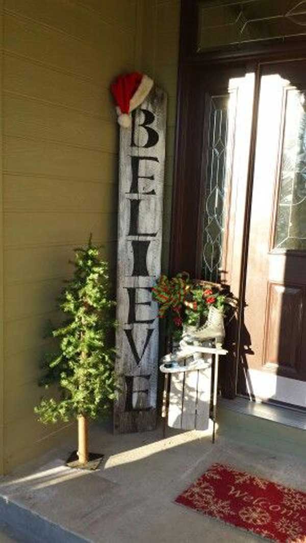 Cool Decorating Ideas For Christmas Front Porch - The Xerxes