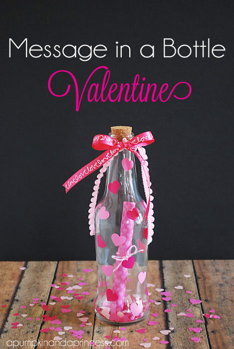 15 Valentine Message In A Bottle Gift
