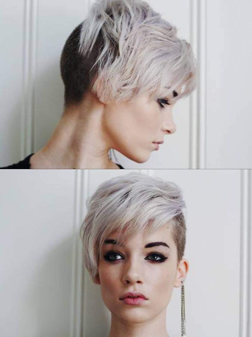 Hairstyles For Short Hair With One Side Shaved