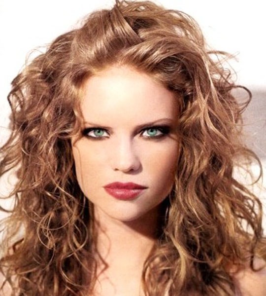 Funky Curly Hairstyles 2015
