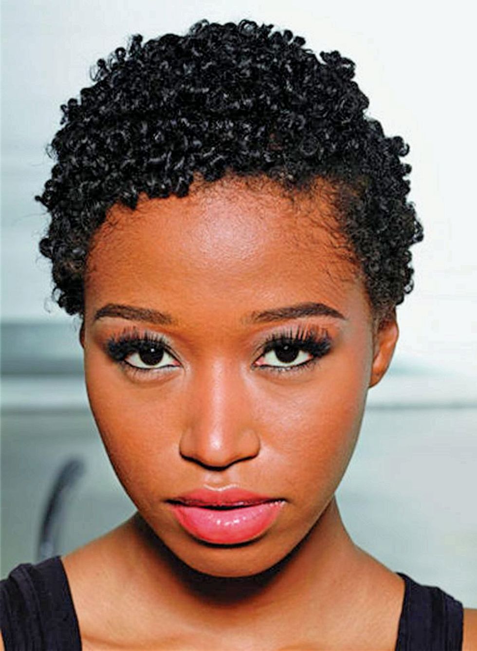 Short Natural Afro Hairstyles