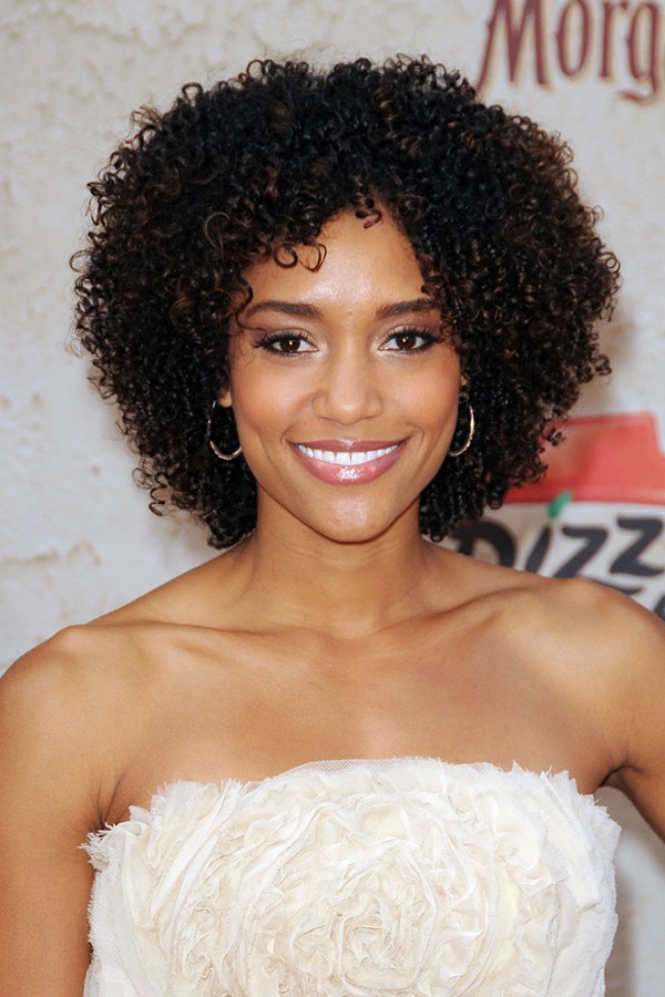 Short Hairstyles For Curly Ethnic Hair