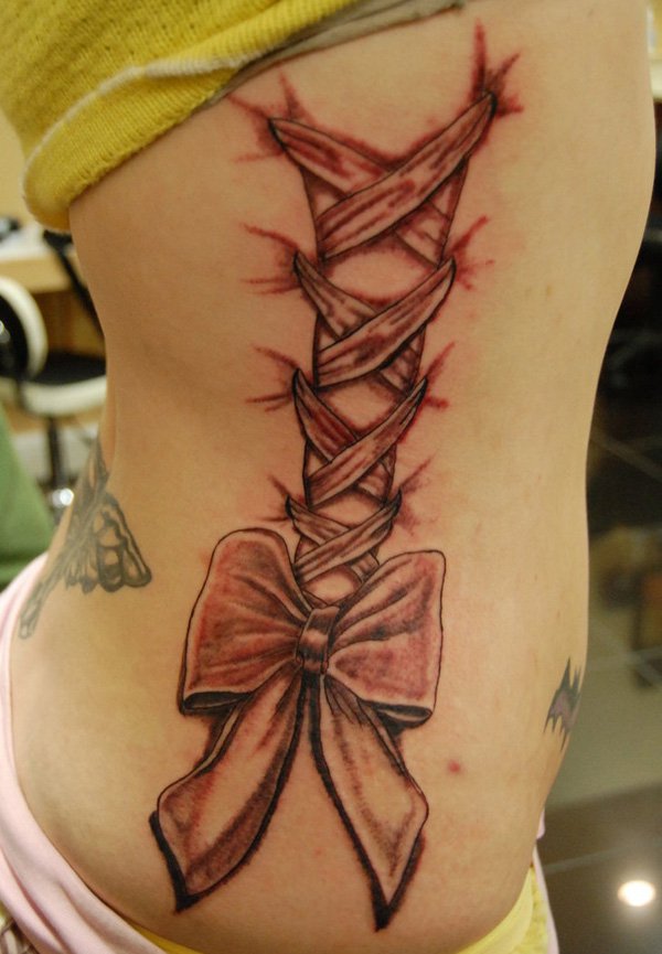 45 Ribbon Tattoos for Women - The Xerxes