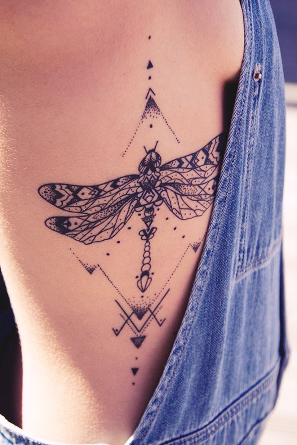25 Best Dragonfly Tattoo Designs and Placement Ideas - The ...